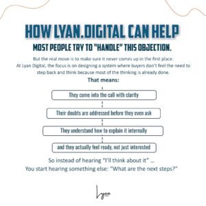 Lyan.digital | Saranya Narayana Moorthy | Increase your Sales | B2B Sales | Lead Generation